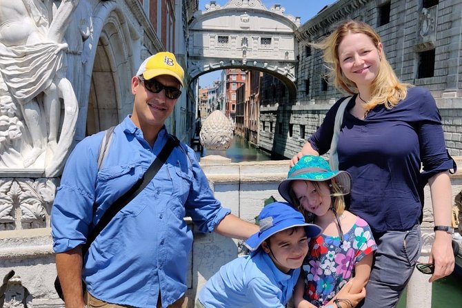 Venice Sightseeing Walking Tour for Kids and Families - Price and value: $264.29 per person for a private, kid-focused route
