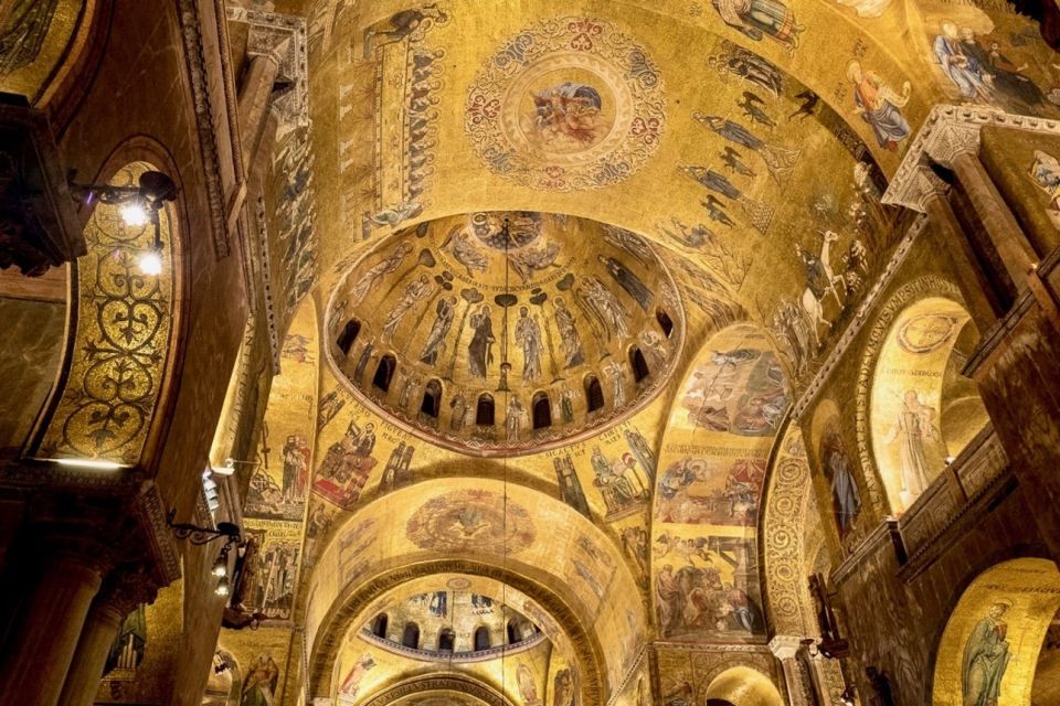 Venice: St. Mark's Basilica and Gondola Morning Tour - Inside St. Mark’s Basilica: mosaics, marble inlay, and stories you can actually follow