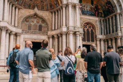 Venice: St Mark's Basilica Small-Group Tour with Terrace - Where to meet: Piazza San Marco 145, under the blue clock
