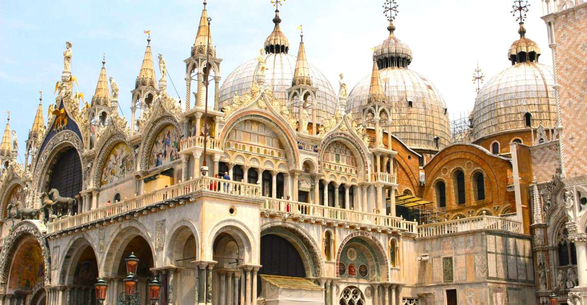 Venice: St. Mark’s Basilica Ticket with Host and Audioguide - Inside St. Mark’s Basilica: mosaics, domes, and marble floors