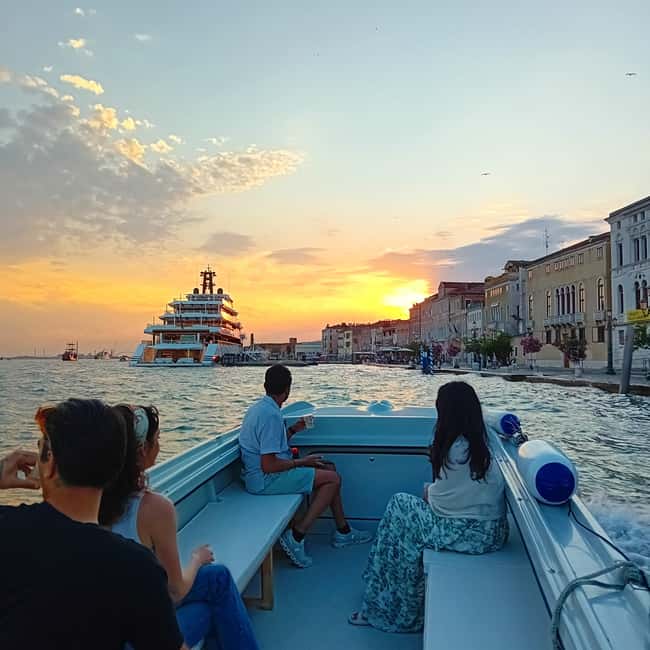 Venice: Venetian Aperitif on the Lagoon - Castello and San Marco From the Water: Big Icons, Different Angles