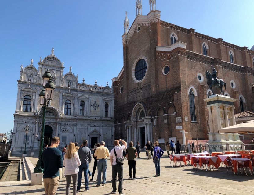 Venice Walking Tour and Doge's Palace Guided Visit - Marco Polo and the Malibran Theater Exterior: Myths Meet Real Streets