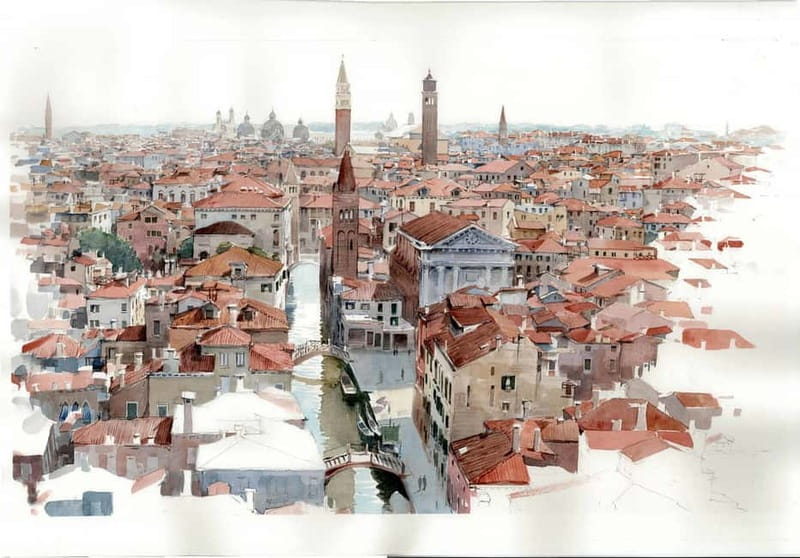 Venice: Watercolor Painting Class at the Prisons Palace - How the Session Handles Rain (and Other Real Venice Problems)